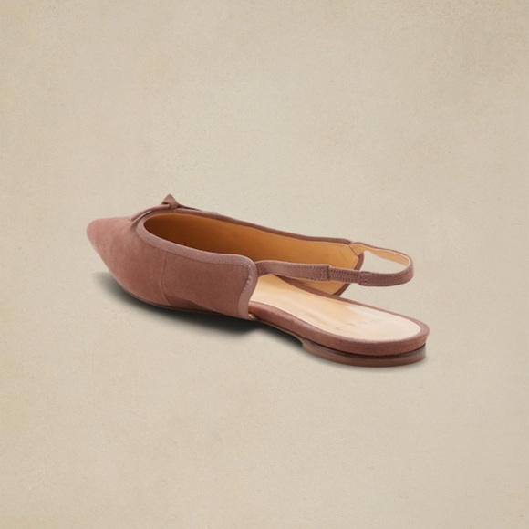 NWB ALEXANDRE BIRMAN | CLARITA POINTY-TOE BALLET FLAT 38.5 - Picture 2 of 8